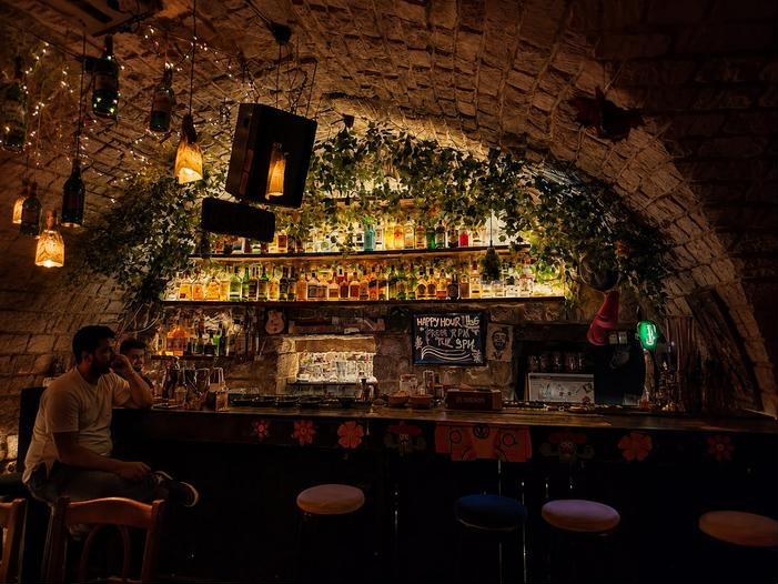 Captain Bar interior in Zahlé