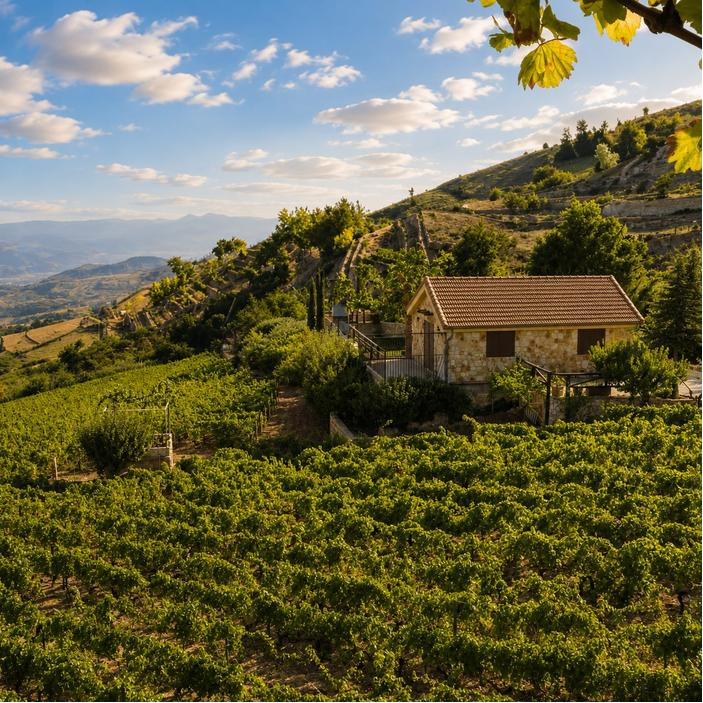 Coteaux du Liban family-owned winery vineyard near Zahlé