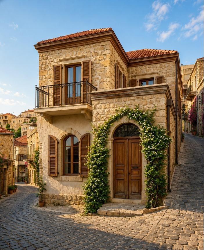 Geha House heritage building in Zahlé old town