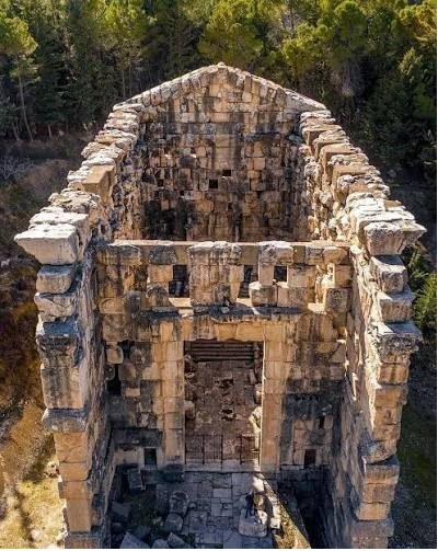 Niha Roman Temple ruins near Zahlé